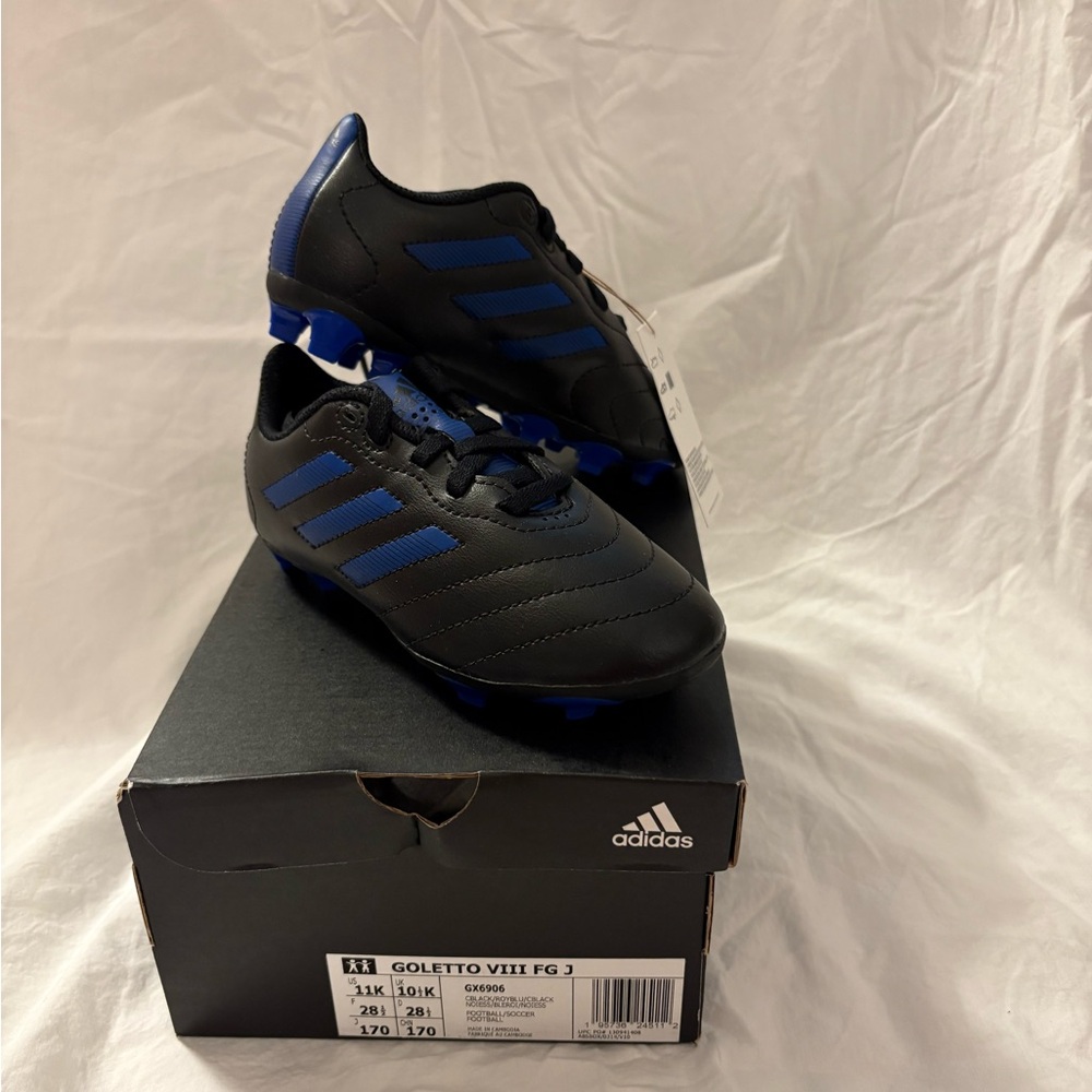 adidas Kids Sneakers Black and Blue